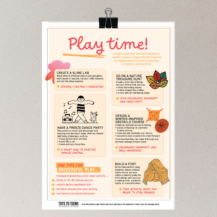 Play Time! ADHD-Friendly Activity Ideas