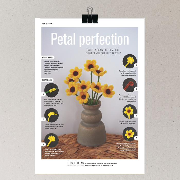 Petal Perfection Craft